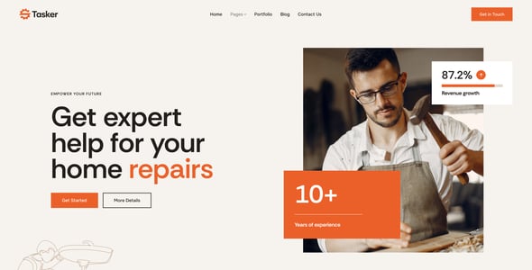 Construction Website Templates | ThemeForest