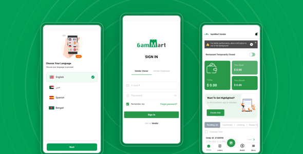 6amMart - Vendor App preview 3
