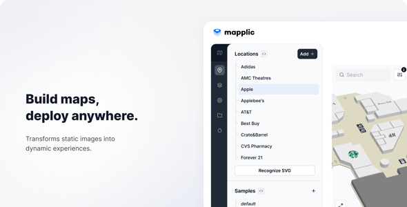 Mapplic - Custom Interactive Map WordPress Plugin preview 3