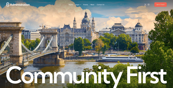 Government Website Templates | ThemeForest