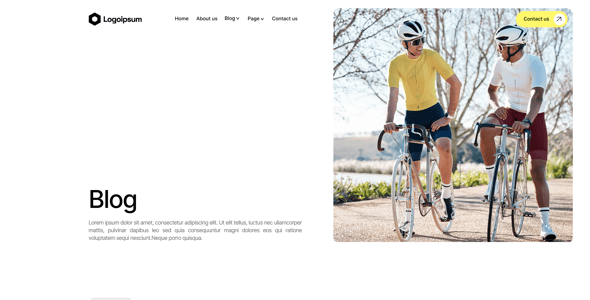 Cycling Website Templates | ThemeForest