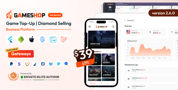 Game Top Up Plugins, Code & Scripts | CodeCanyon