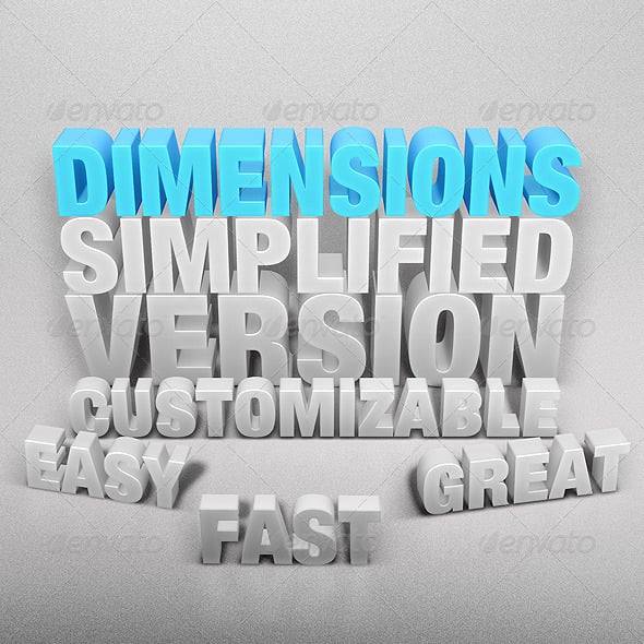 Dimension Graphics, Designs & Templates | GraphicRiver