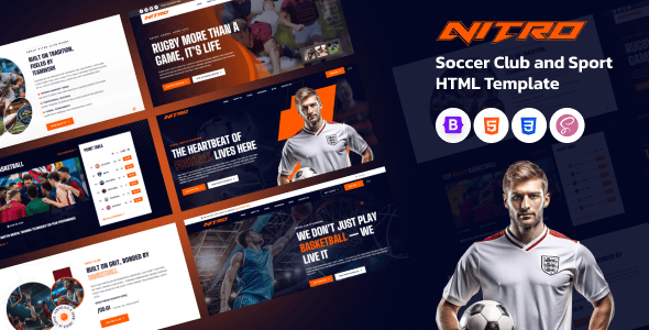 Sport HTML Website Templates | ThemeForest