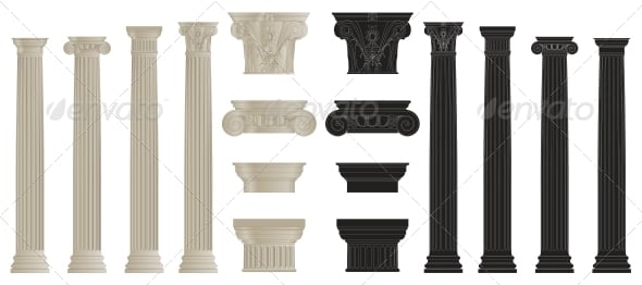 Column Graphics, Designs & Templates | GraphicRiver