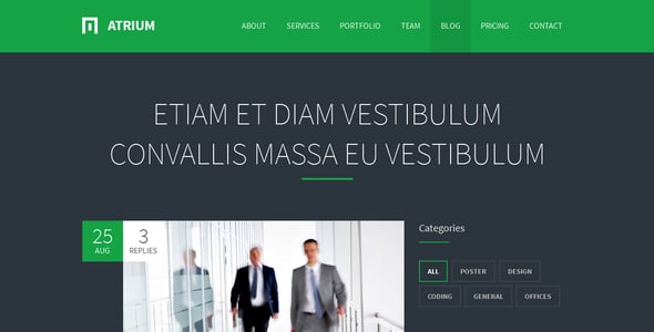 Finance Consulting Website Templates | ThemeForest