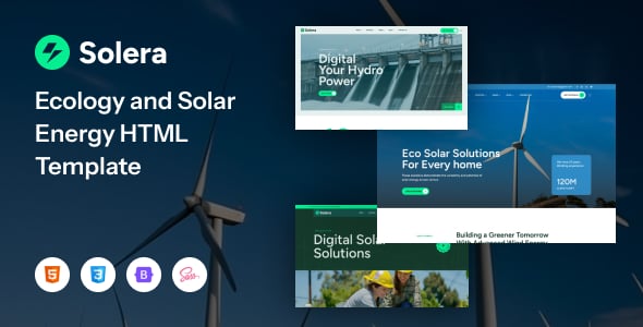 Solar HTML Website Templates | ThemeForest