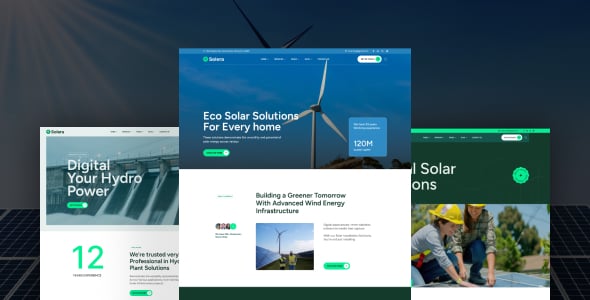Solar HTML Website Templates | ThemeForest
