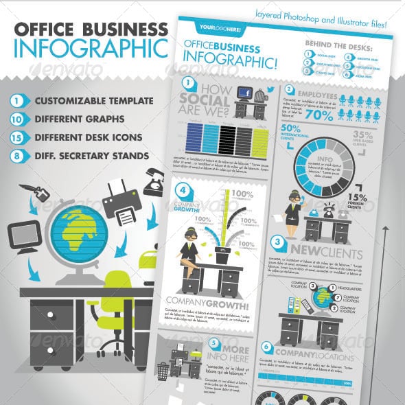 Office Graphics, Designs & Templates | GraphicRiver