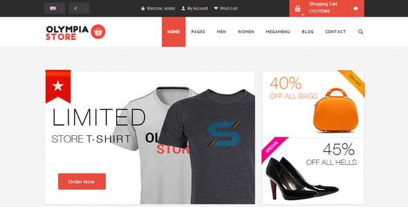 HTML5 eCommerce Website Templates | ThemeForest