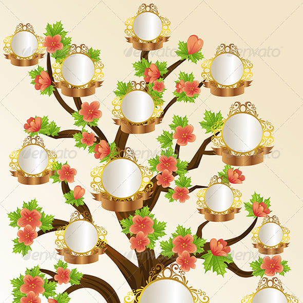 Family Tree Designs Templates 4 Free Family Tree Templates For