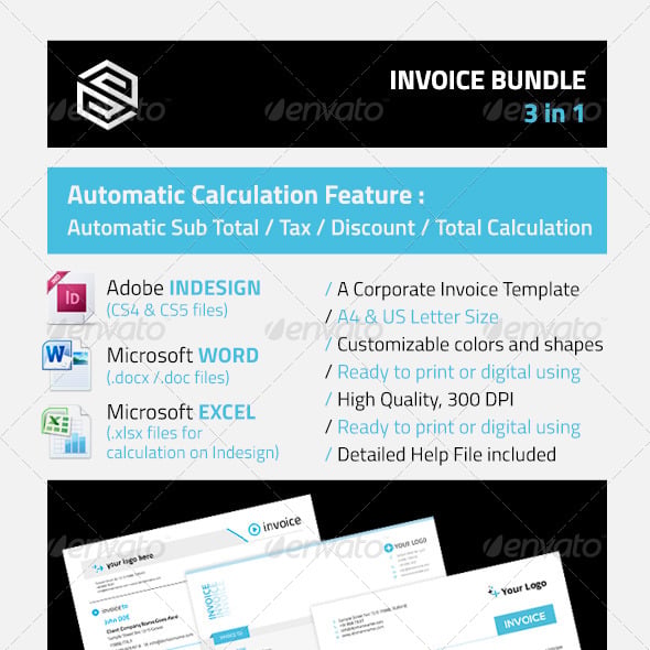Invoice Graphics, Designs & Templates | GraphicRiver