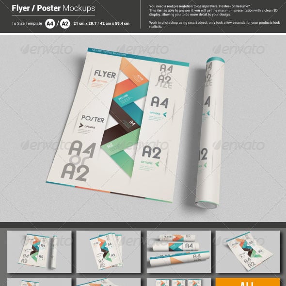 A2 Size Poster Template 2 Poster Printing A0 A1 A2 A3 A4 | Print Your