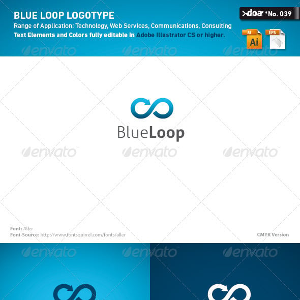 Blue Logo Templates | GraphicRiver