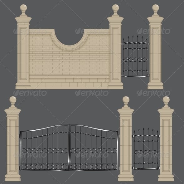 Gate Graphics, Designs & Templates | GraphicRiver