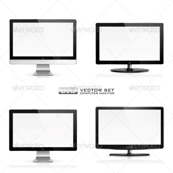 Monitor Graphics, Designs & Templates | GraphicRiver