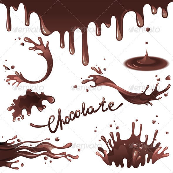 Chocolate Graphics, Designs & Templates | GraphicRiver