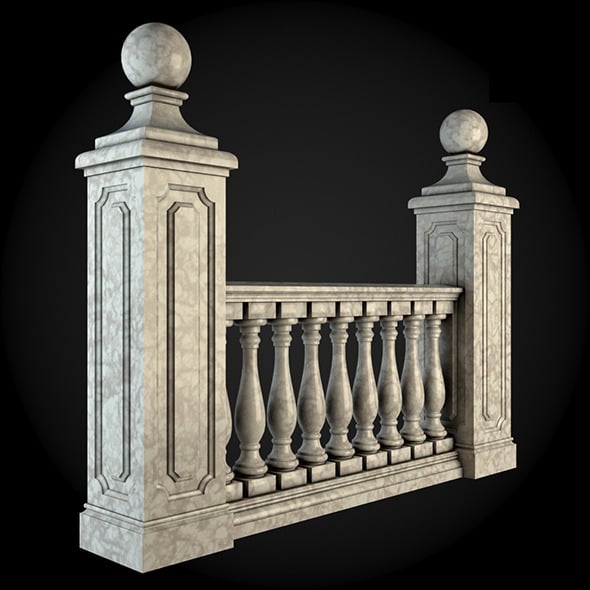 Baluster CG Textures & 3D Models | 3DOcean