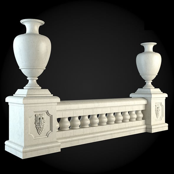 Baluster CG Textures & 3D Models | 3DOcean