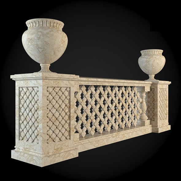 Baluster CG Textures & 3D Models | 3DOcean