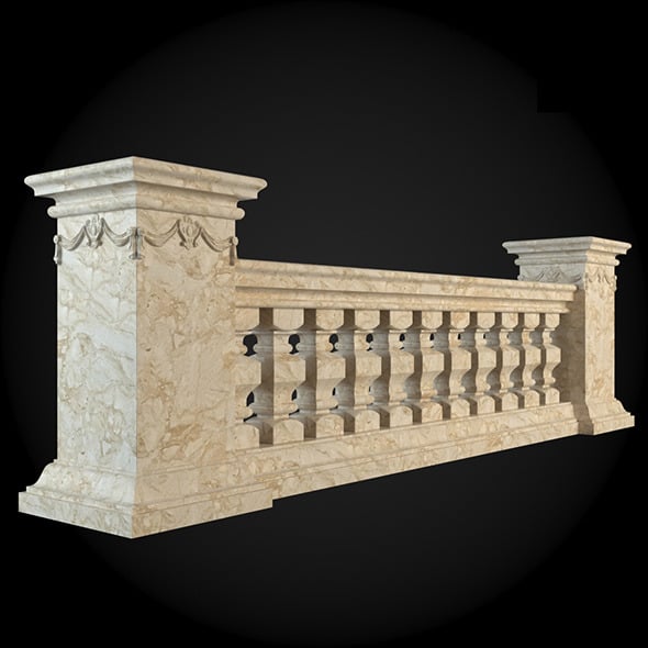 Baluster CG Textures & 3D Models | 3DOcean