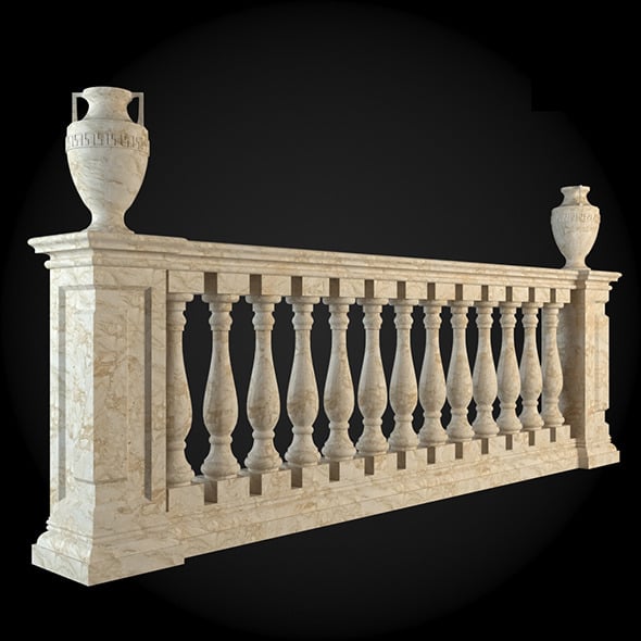 Baluster CG Textures & 3D Models | 3DOcean