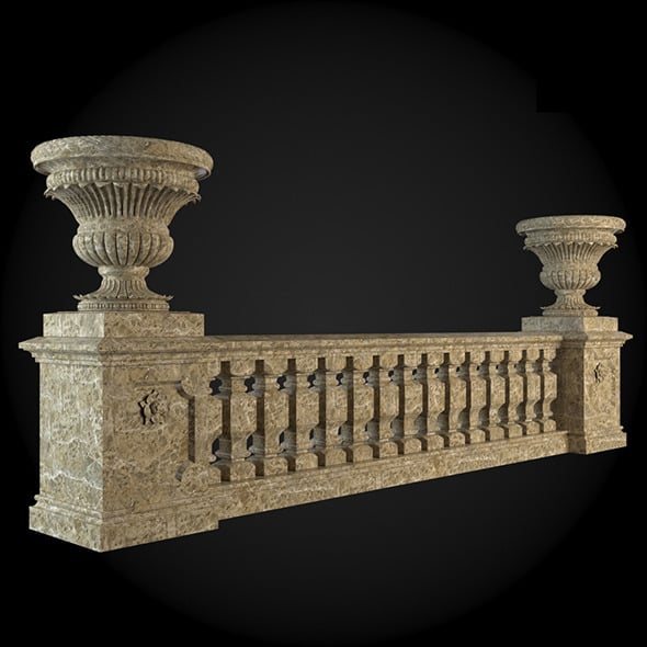 Baluster CG Textures & 3D Models | 3DOcean