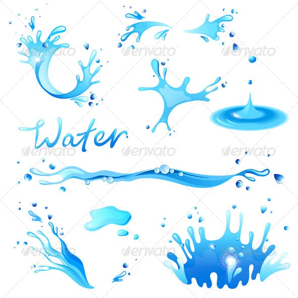 Water Graphics, Designs & Templates | GraphicRiver