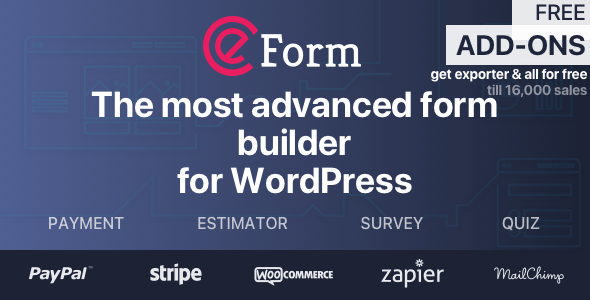eForm - WordPress Form Builder preview 2
