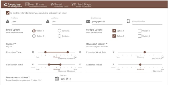eForm - WordPress Form Builder preview 6