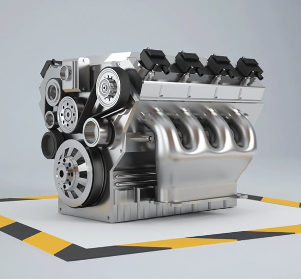8 Cylinder Engine V Type 8 Cylinder 4 Stroke Overhead Valve (OHV) 5.0L