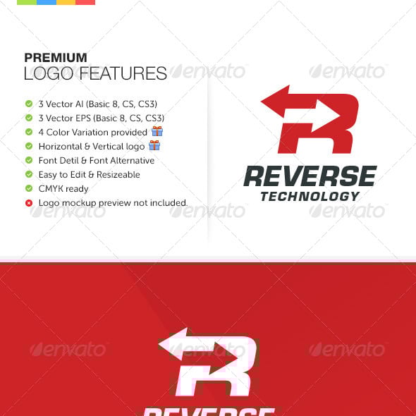 Reverser Graphics, Designs & Templates | GraphicRiver