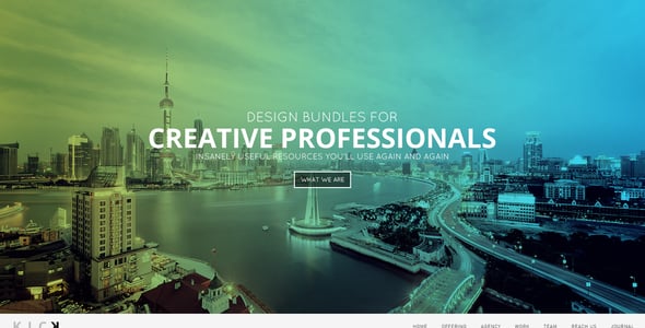 Kick Website Templates | ThemeForest