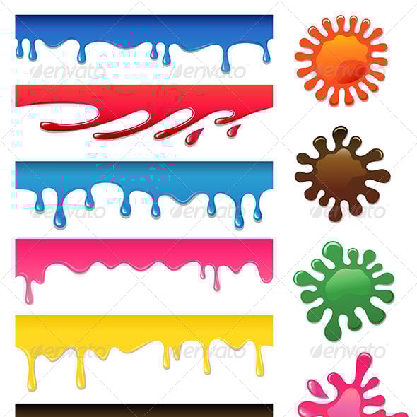 Drip Graphics, Designs & Templates | GraphicRiver