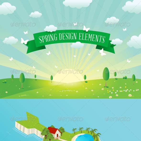 Spring Graphics, Designs & Templates | GraphicRiver