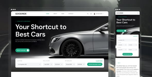 Car Figma Templates | ThemeForest