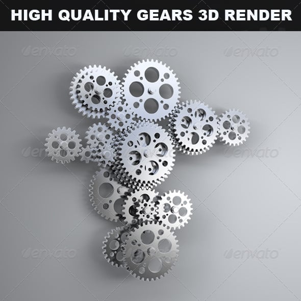 Gears Graphics, Designs & Templates | GraphicRiver
