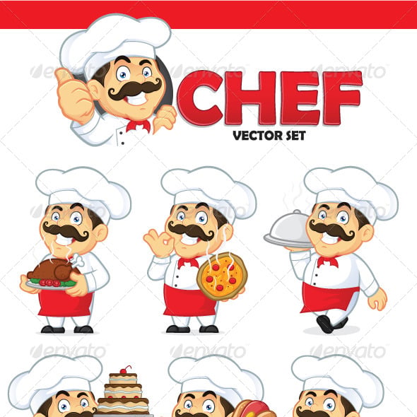 Chef Graphics, Designs & Templates | GraphicRiver