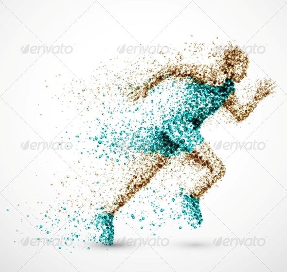Running Graphics, Designs & Templates | GraphicRiver