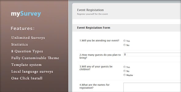Survey PHP Scripts | CodeCanyon