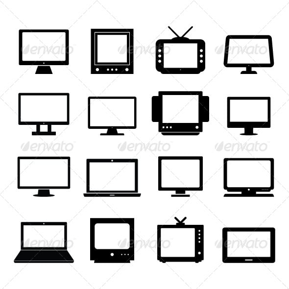 Monitor Graphics, Designs & Templates | GraphicRiver