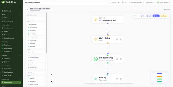 WhatsMine — AI Omnichannel Marketing, Automation & Chatbot SaaS (WhatsApp, Messenger, SMS & Email) preview 5