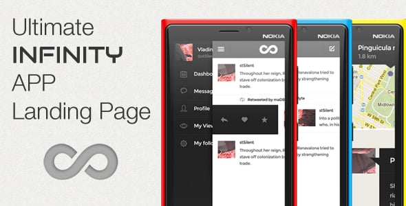 Infinity Website Templates | ThemeForest