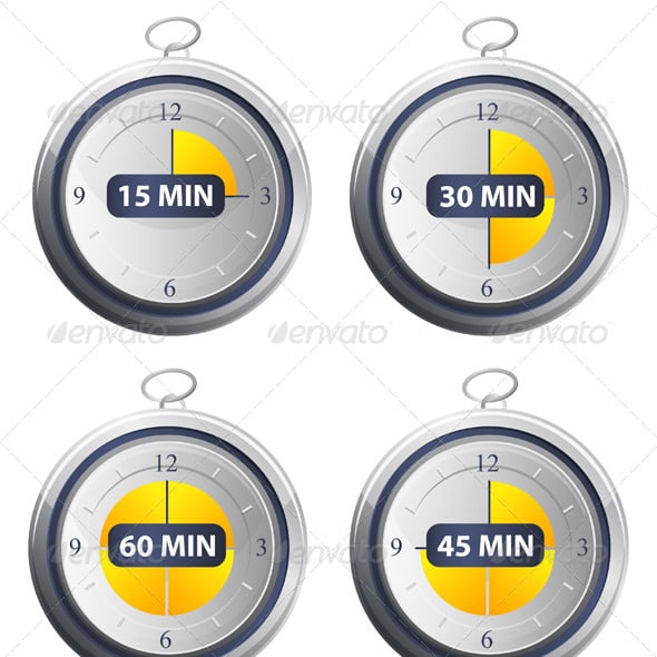 Timer Graphics, Designs & Templates | GraphicRiver