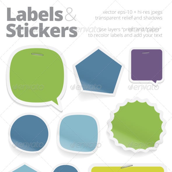 Label Graphics, Designs & Templates | GraphicRiver