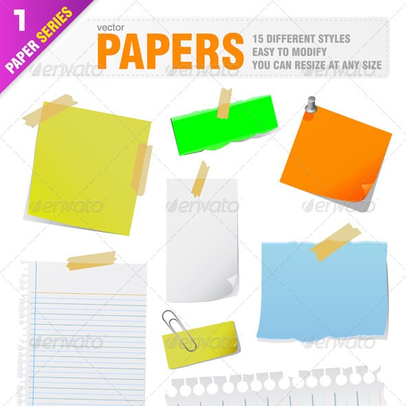 Note Graphics, Designs & Templates | GraphicRiver