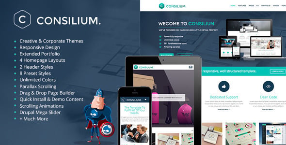 Slick Theme Website Templates | ThemeForest