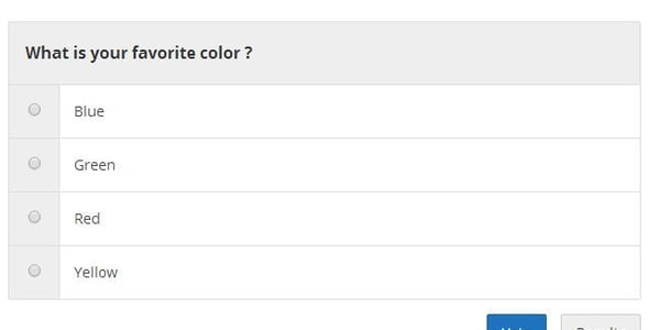 TotalPoll Pro - Responsive WordPress Poll Plugin preview 4