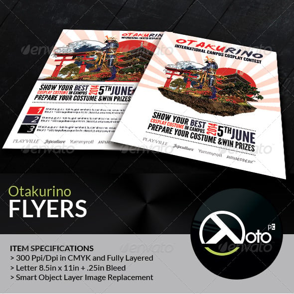 Anime Flyer Templates | GraphicRiver