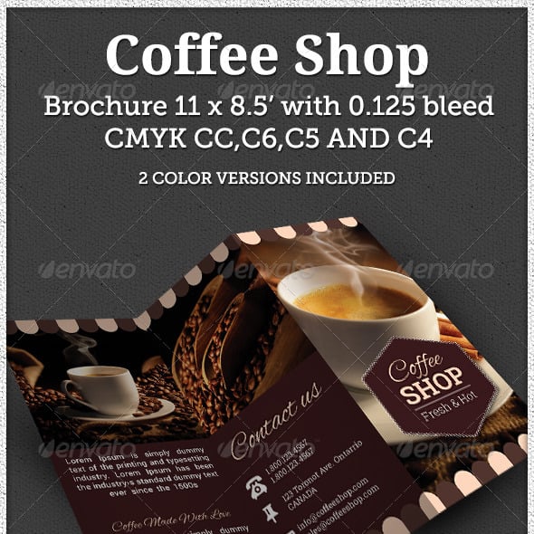 Coffee InDesign Graphics, Designs & Templates from GraphicRiver